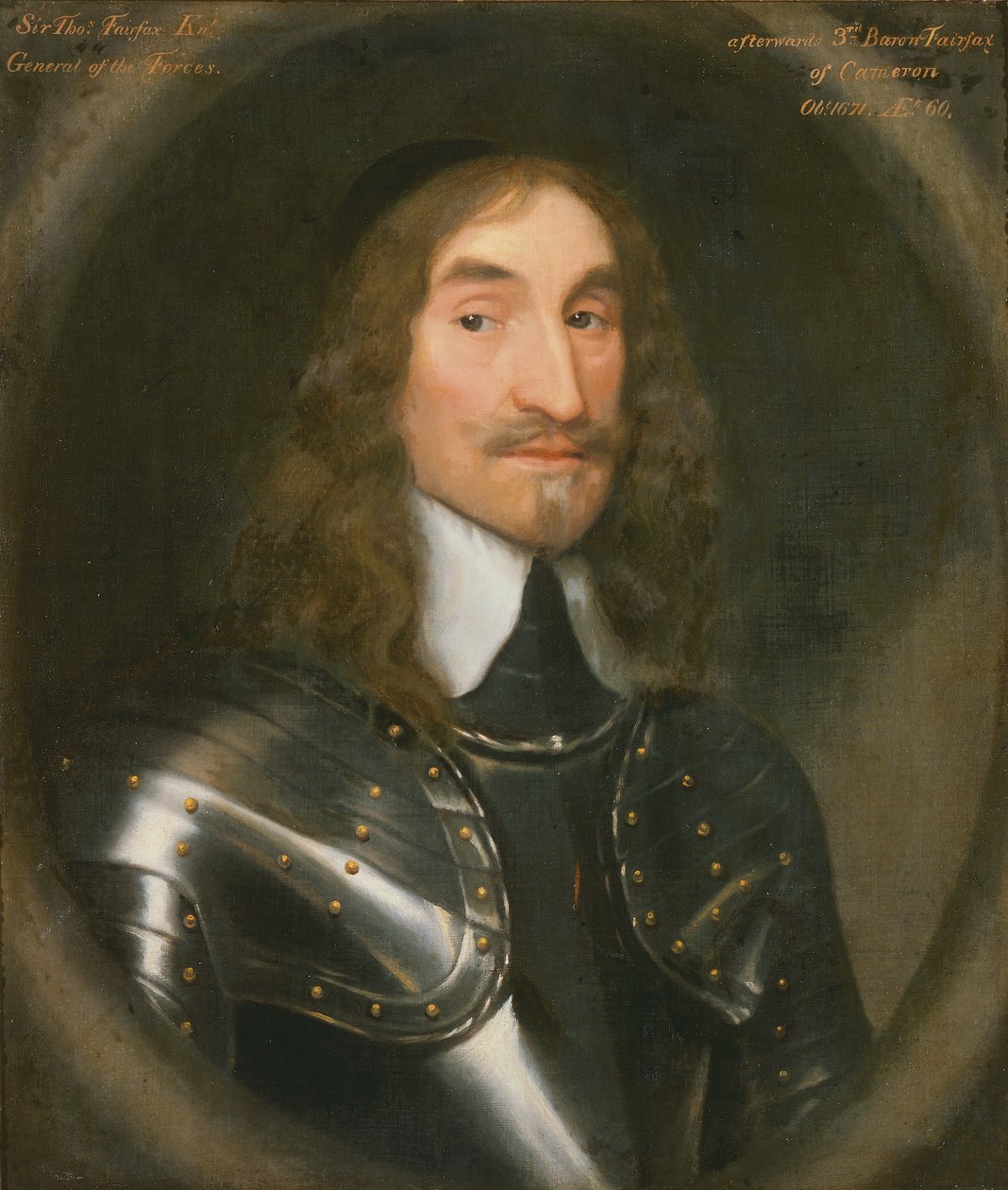 Sir Thomas Fairfax, ca. 1649-50 (olie på lærred) swed av Robert (circle of) Walker