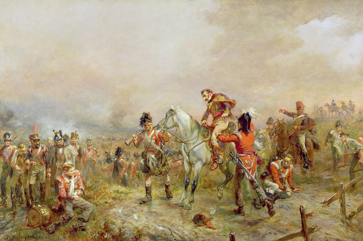 Field of Waterloo av Robert Alexander Hillingford