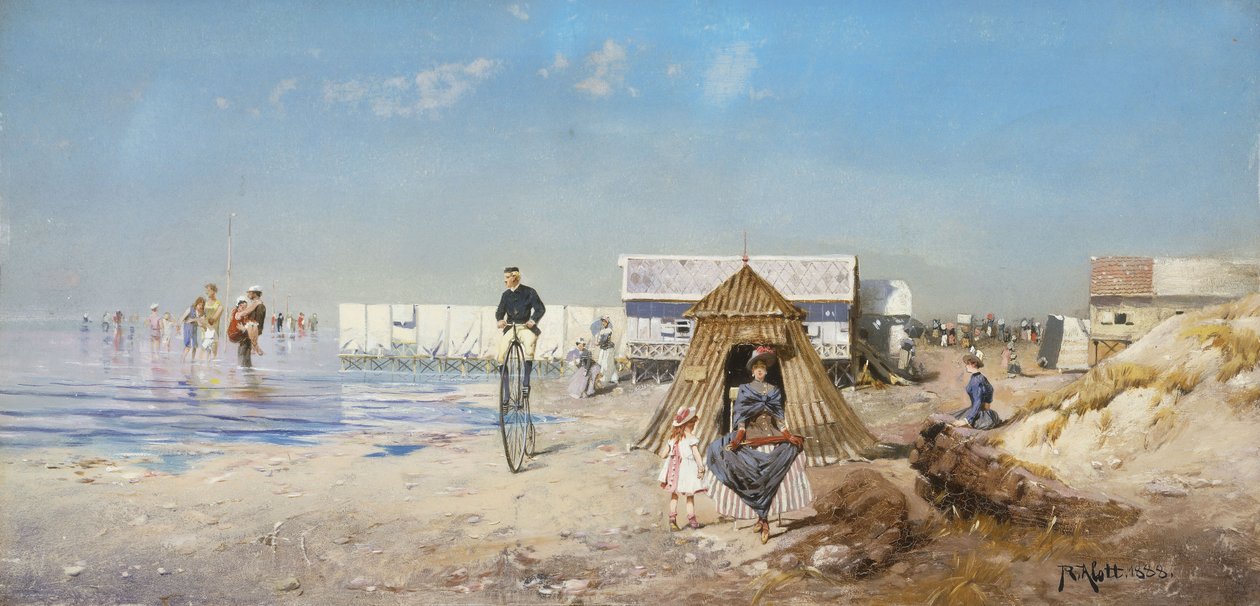 En sommardag, 1888 av Robert Alott