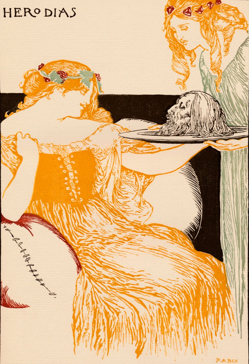 Herodias, 1896, 1898 av Robert Anning Bell