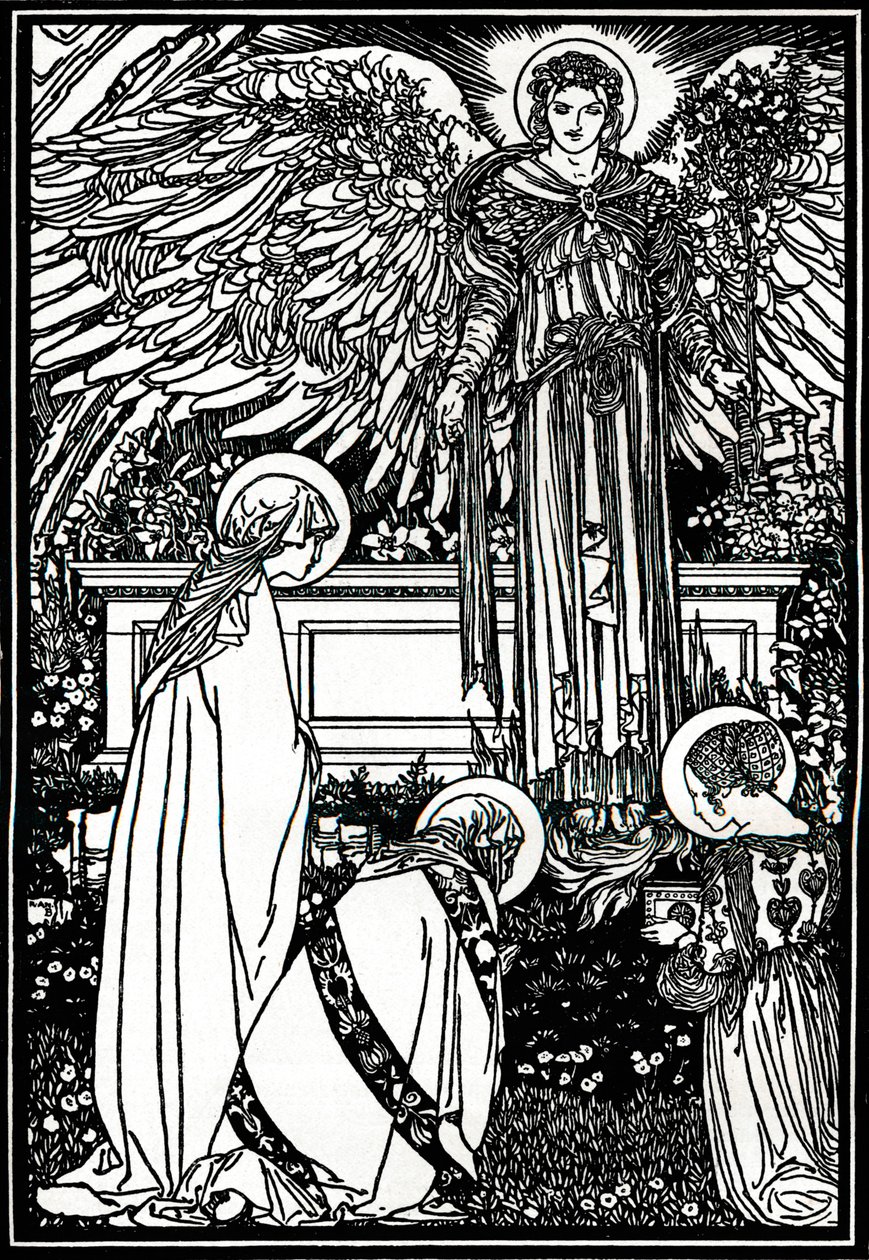 Illustration till Altarboken, 1892, 1897 av Robert Anning Bell