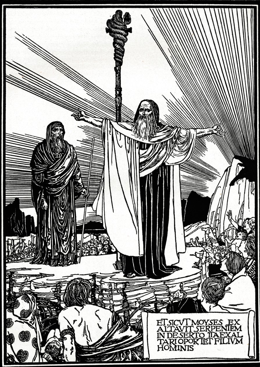 Illustration till Altarboken, 1892, 1897 av Robert Anning Bell