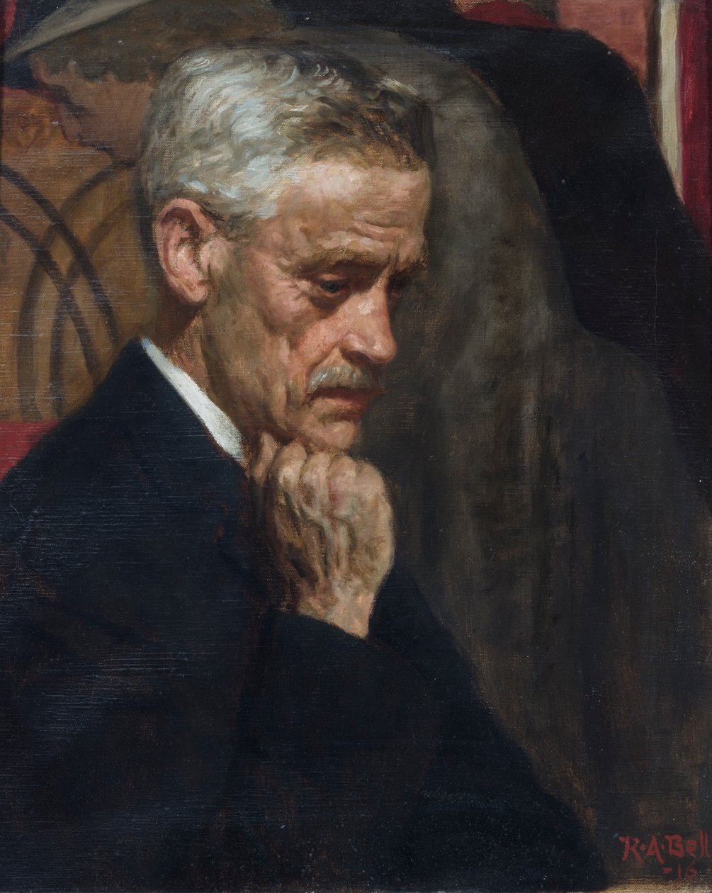 Porträtt av H.J. Massé, 1916 av Robert Anning Bell