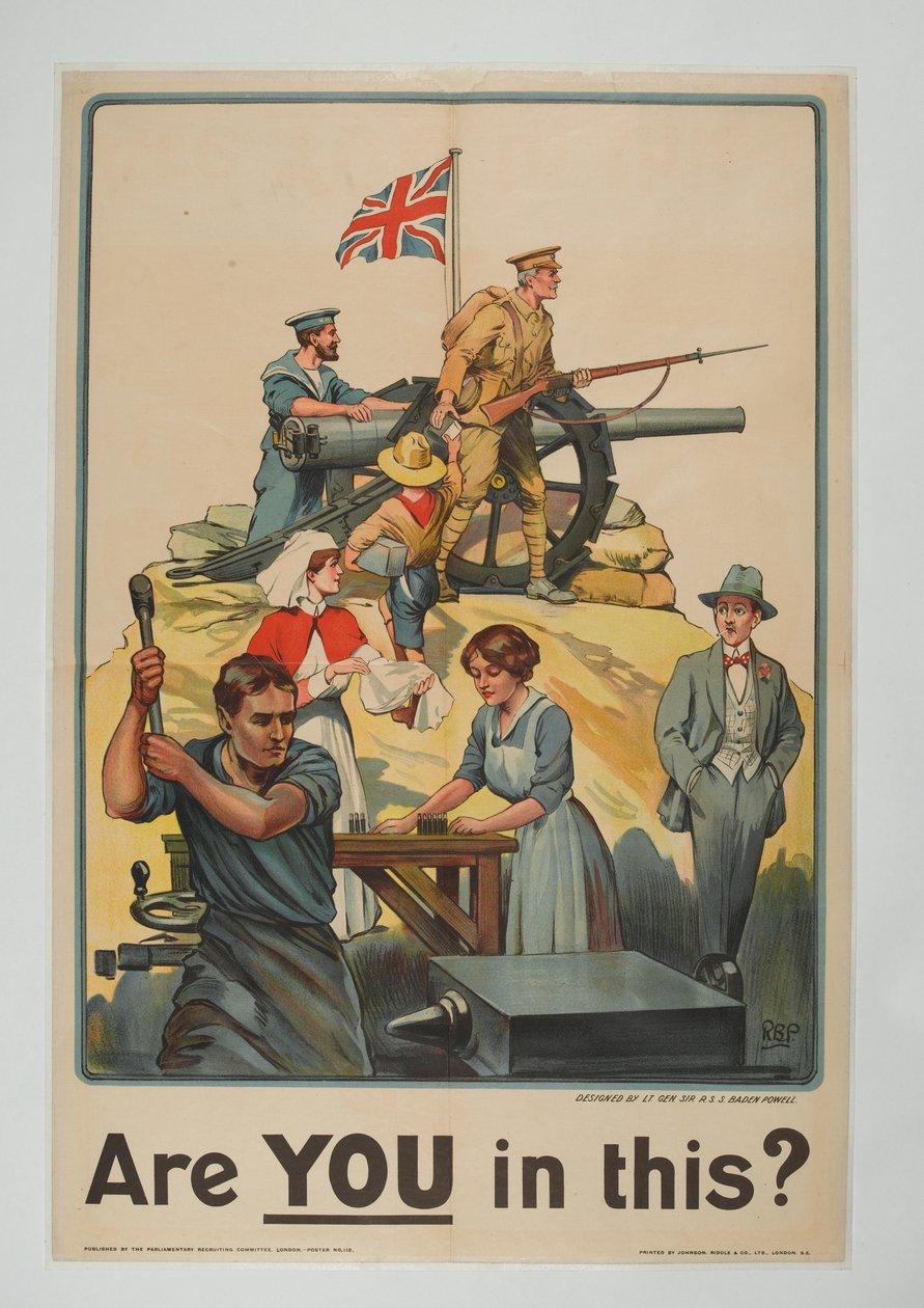 "Är du med i det här?" av Robert Baden Powell