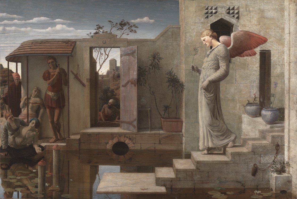 Poolen i Bethesda av Robert Bateman