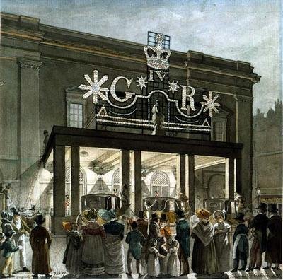 Theatre Royal, Drury Laneswed av Robert Blemell Schnebbelie