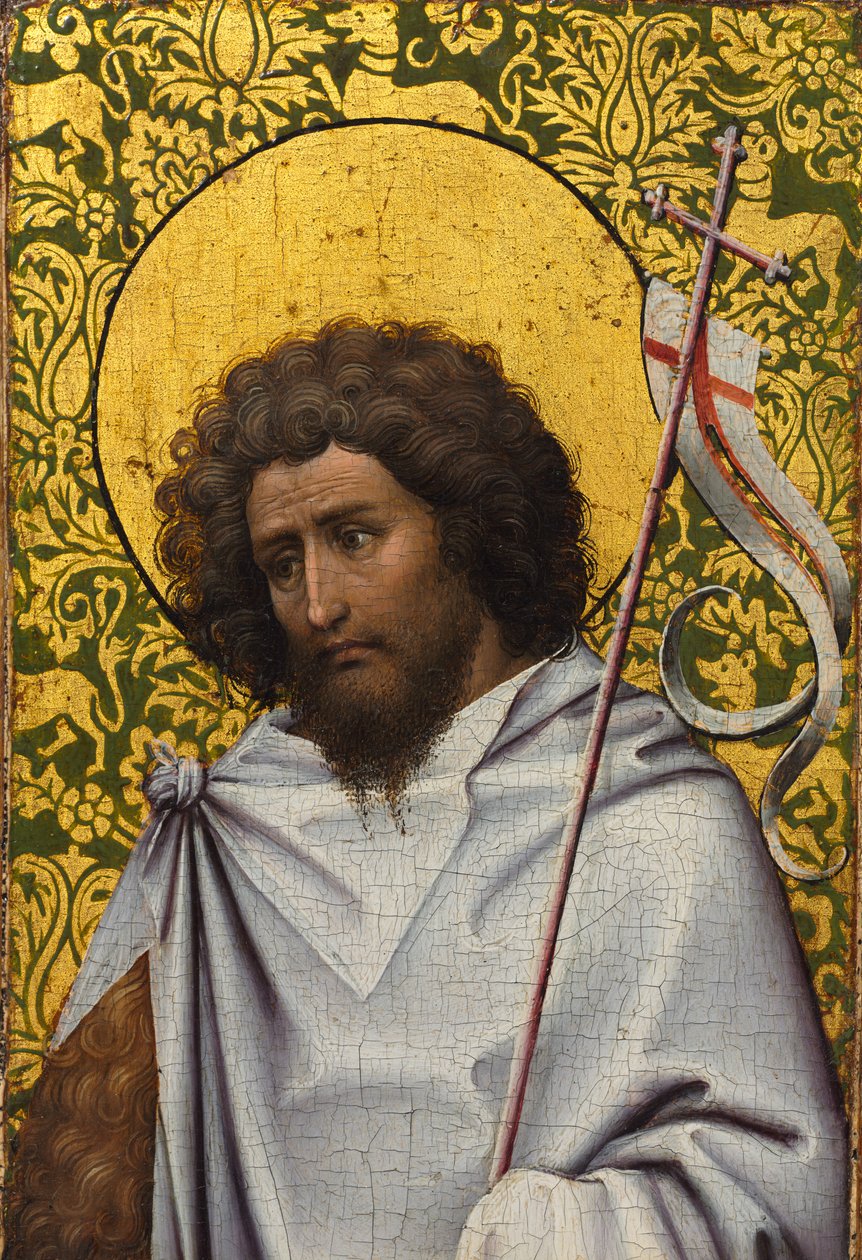 Johannes Döparen, ca. 1410. av Robert Campin
