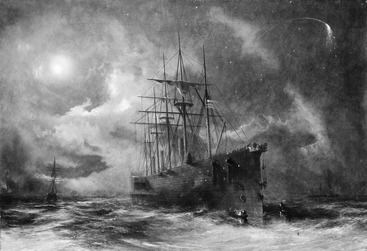 Gripande om den förlorade kabeln, ca. 1866. av Robert Charles Dudley
