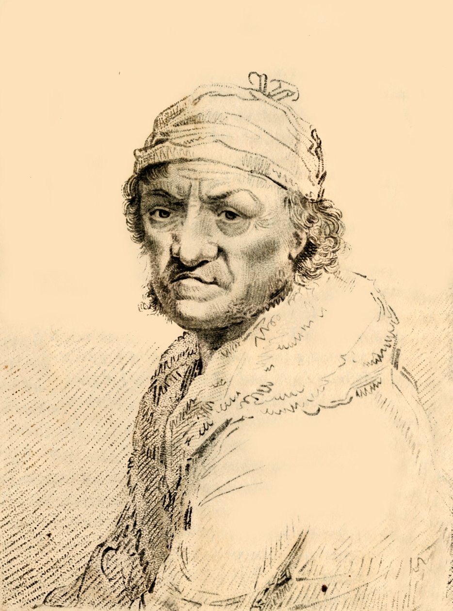 Elias Hoyle, från Sowerby, Yorkshire - 113 år gammal, 1822. av Robert Cooper