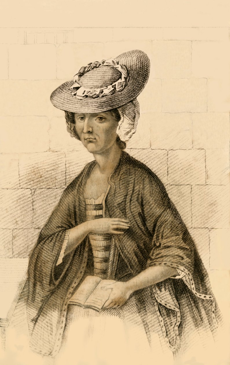 Elizabeth Brownrigg, avrättad för grymhet och mord, 1822. av Robert Cooper