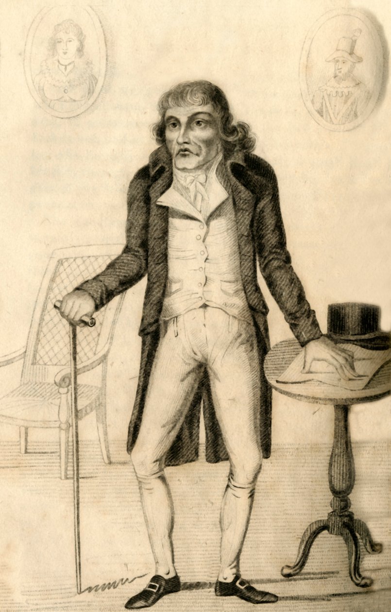 Thomas Laugher - Vanligtvis kallad Old Tommy, 1821. av Robert Cooper