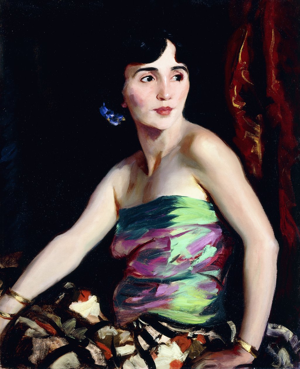 Isolina Maldonado - Spansk dansare, 1921 av Robert Cozad Henri