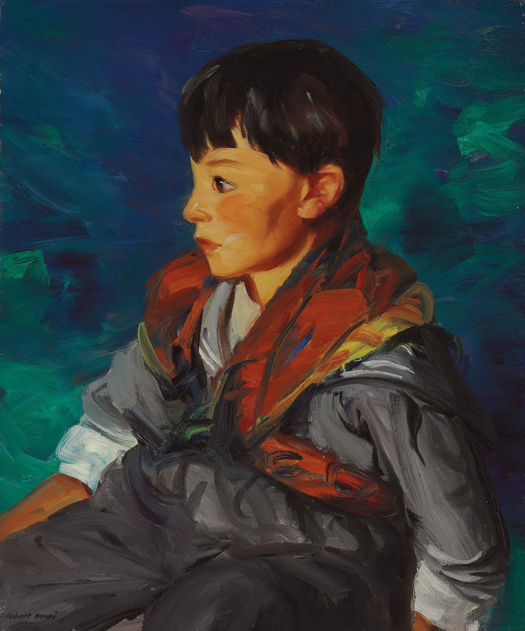 Nelson Cooper, Gypsy Boy, 1915 av Robert Cozad Henri