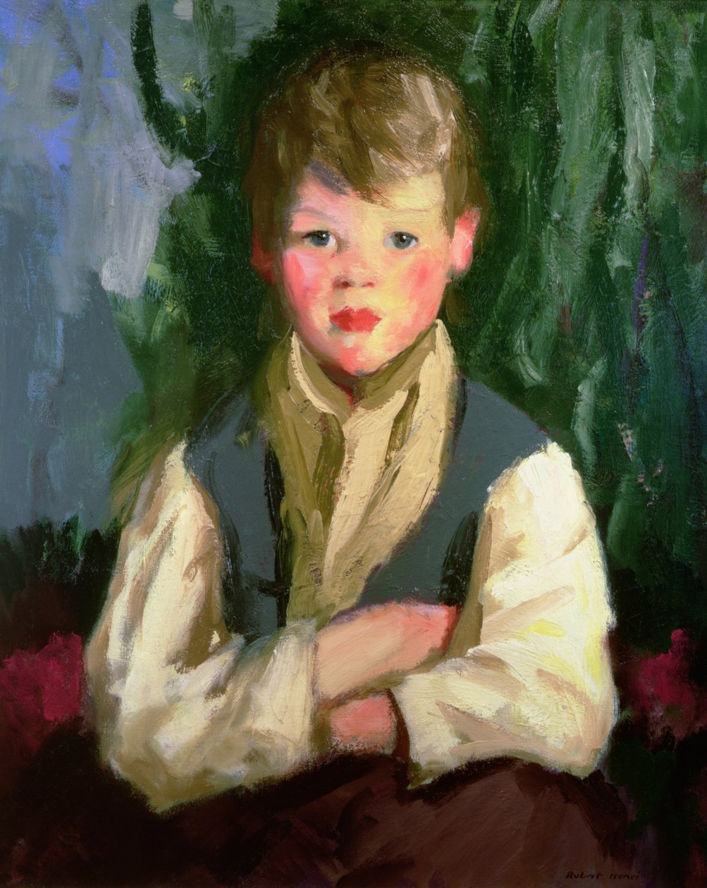 Den lille irländaren, 1913 av Robert Cozad Henri