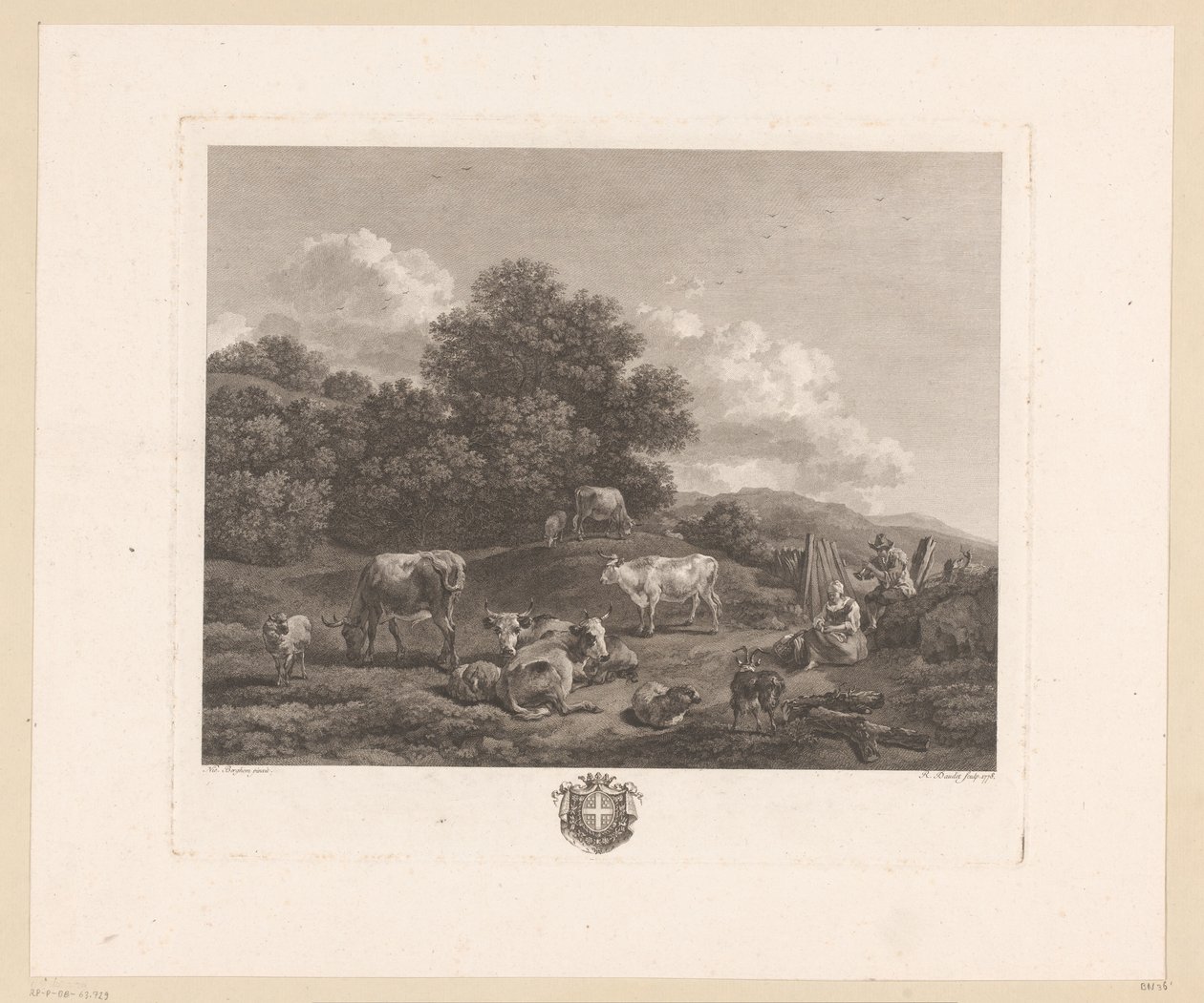 Landschap sätter herdar i vee Den holländska flocken av Robert Daudet (II)