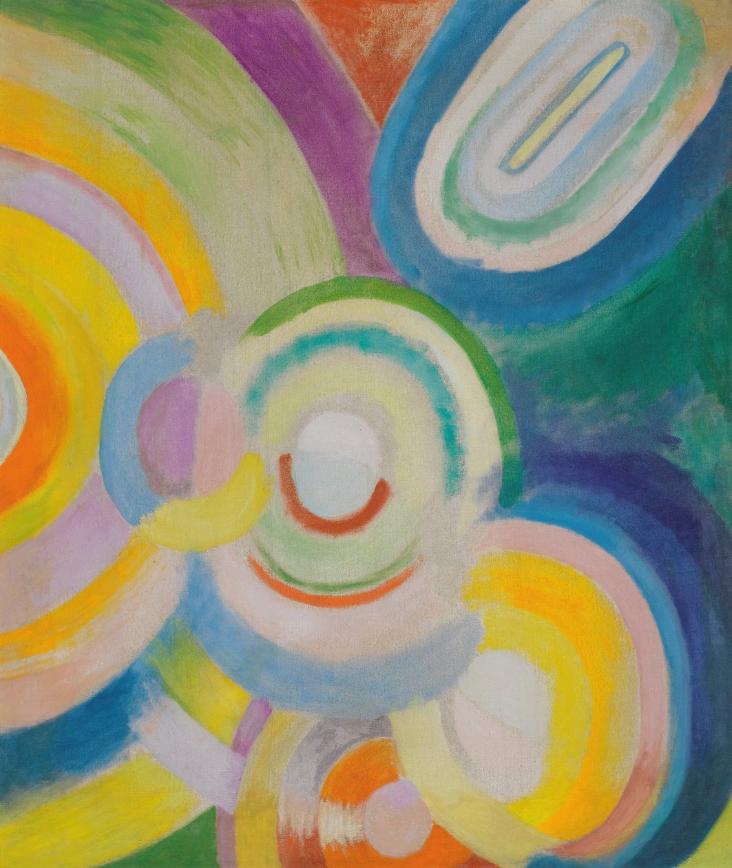 Färgade skivor, 1913. av Robert Delaunay