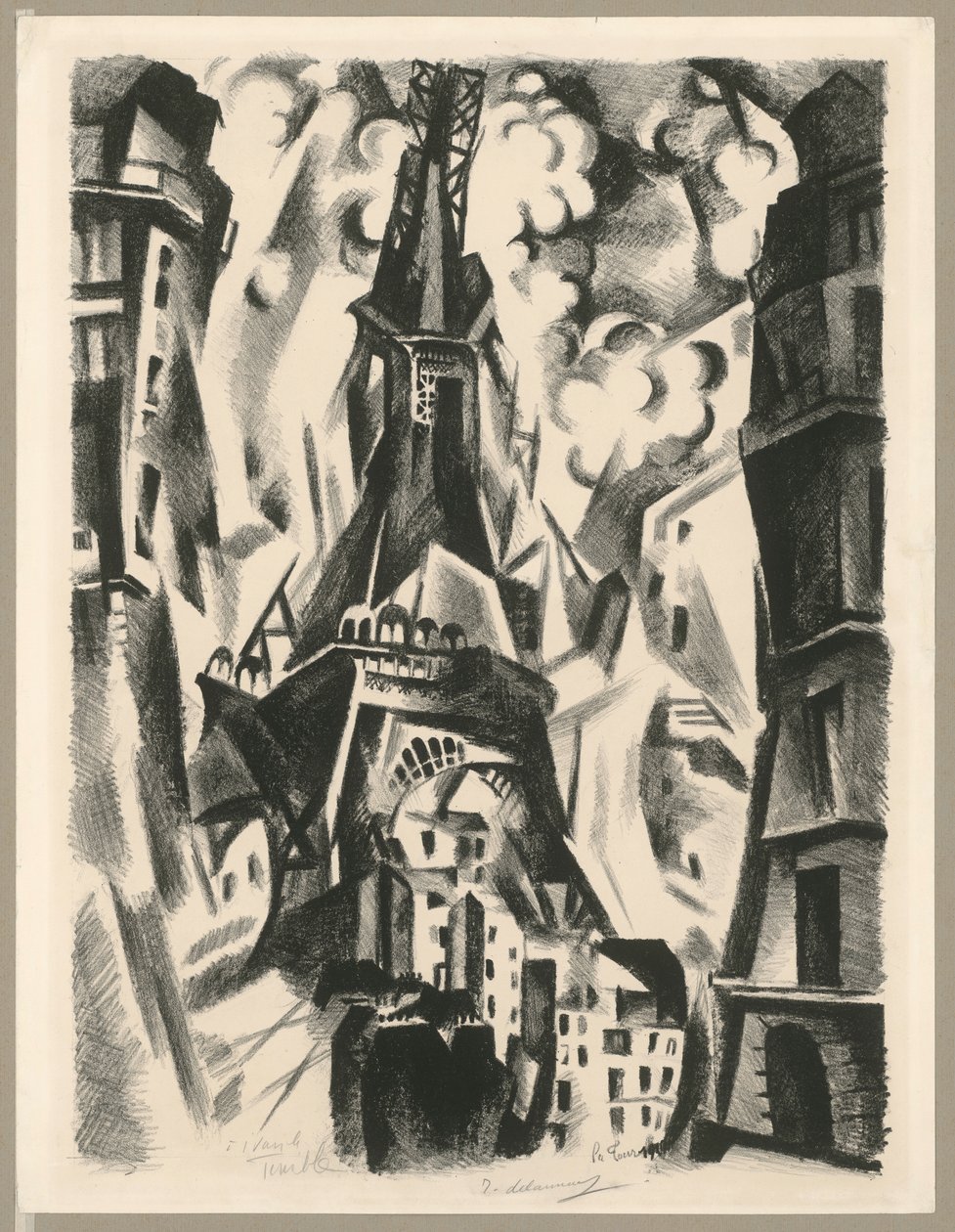 Eiffeltornet av Robert Delaunay