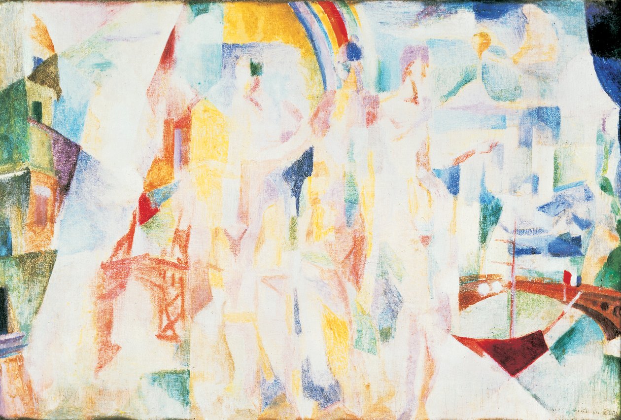 Staden Paris av Robert Delaunay