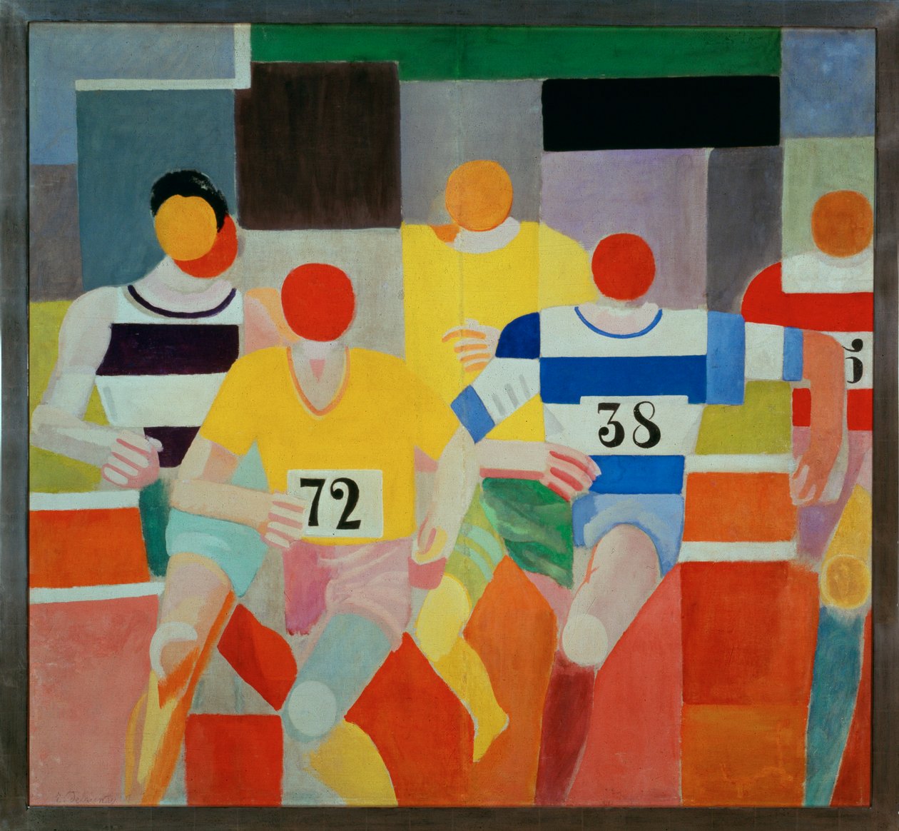 Löparna av Robert Delaunay