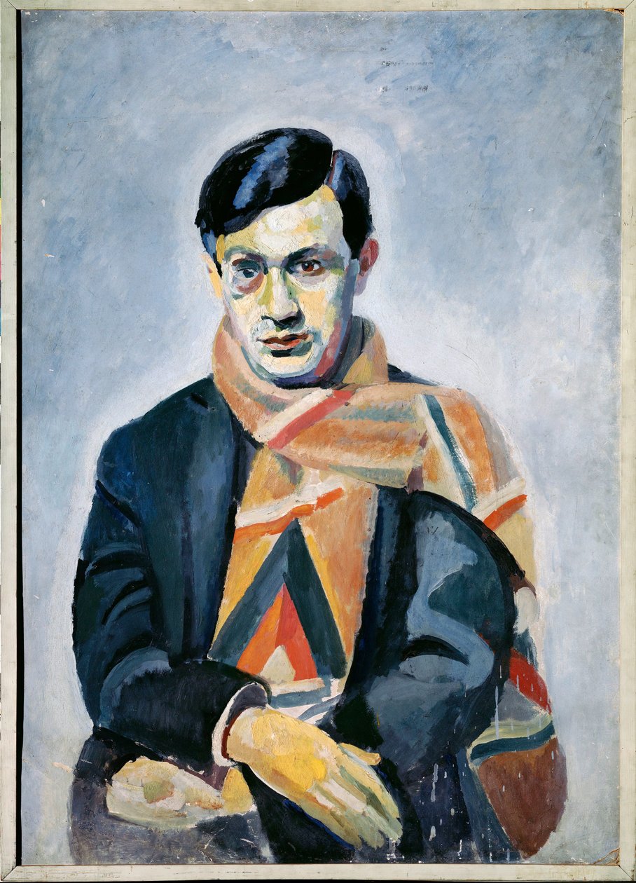 Tristan Tzara (olja på duk) av Robert Delaunay