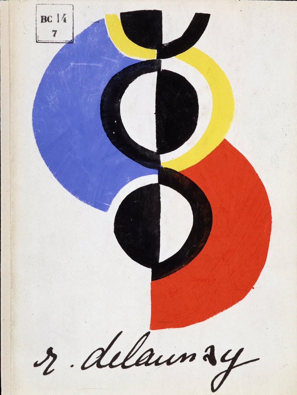 omslaget till utställningskatalogen. Bal av Robert Delaunay