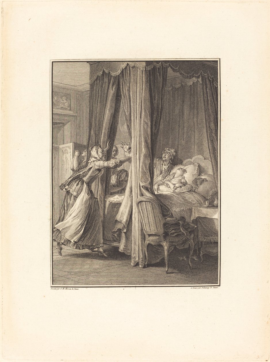 Julies död av Robert Delaunay after Jean Michel Moreau