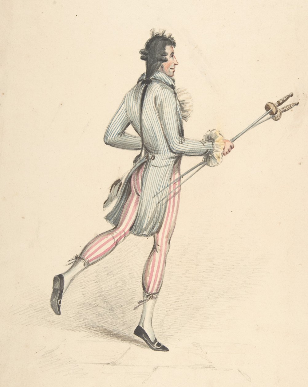 Kostymdesign, 1700-1800-tal. av Robert Dighton