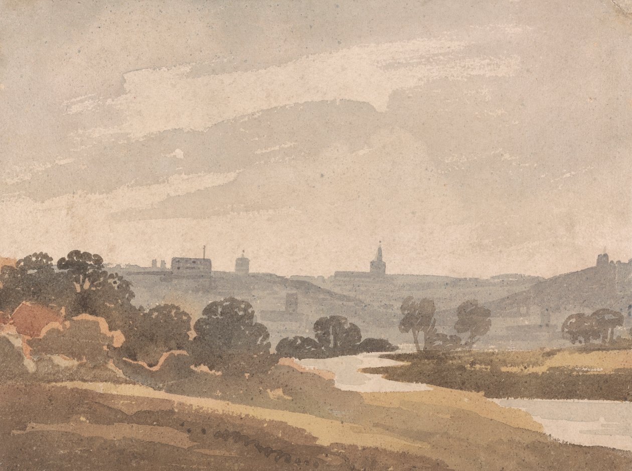 Norwich från grustagarna av Robert Dixon