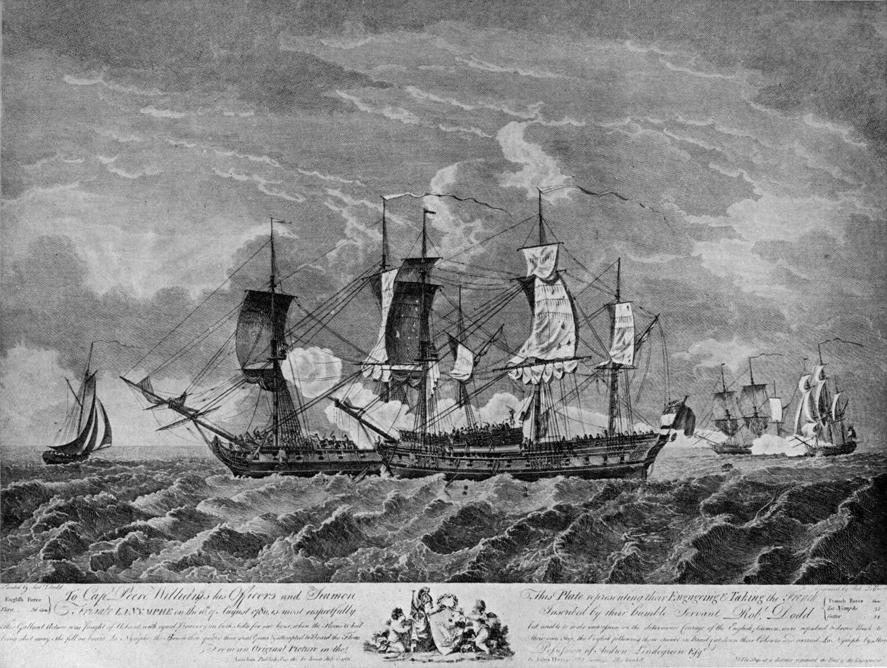 Floran och nymfen, c1781 av Robert Dodd