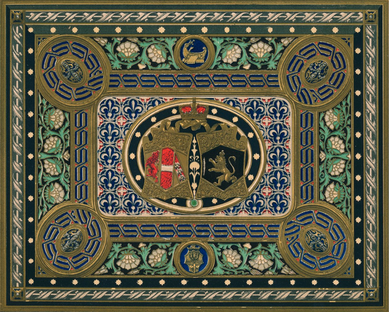 Ett albumomslag av Girardet i Wien, 1863. av Robert Dudley