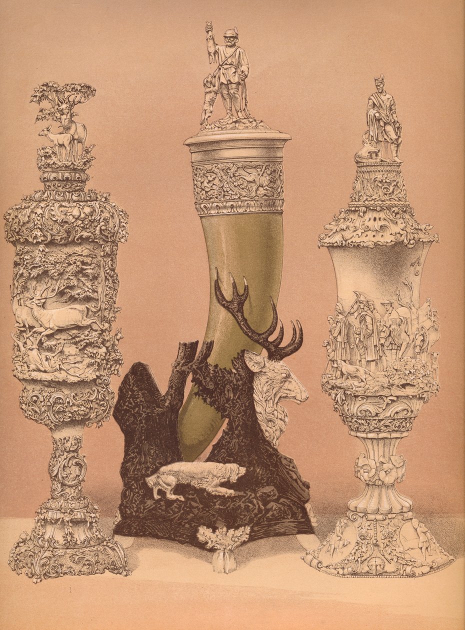 Elfenbensristningar, 1893. av Robert Dudley