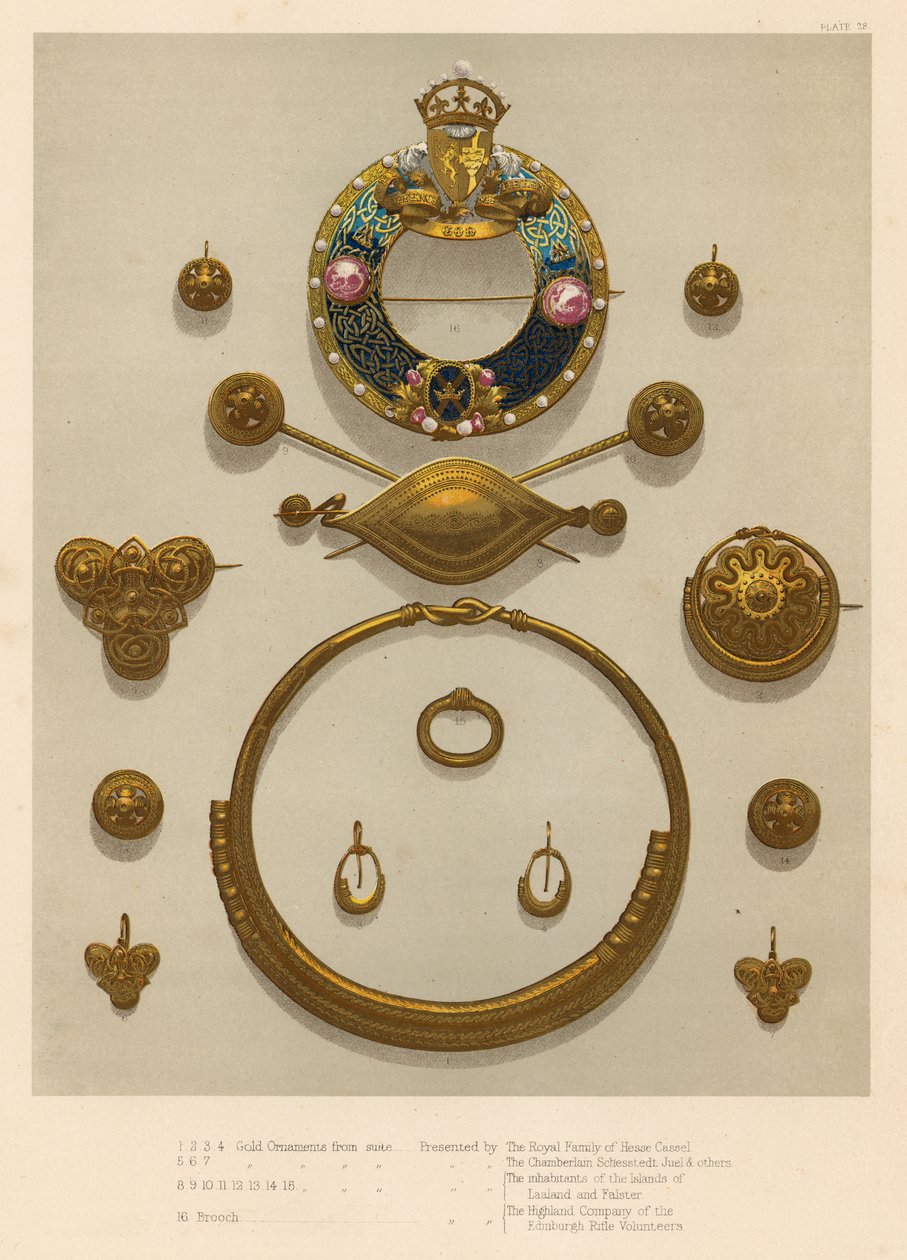 Bröllopspresenter (chromolitho) av Robert Dudley