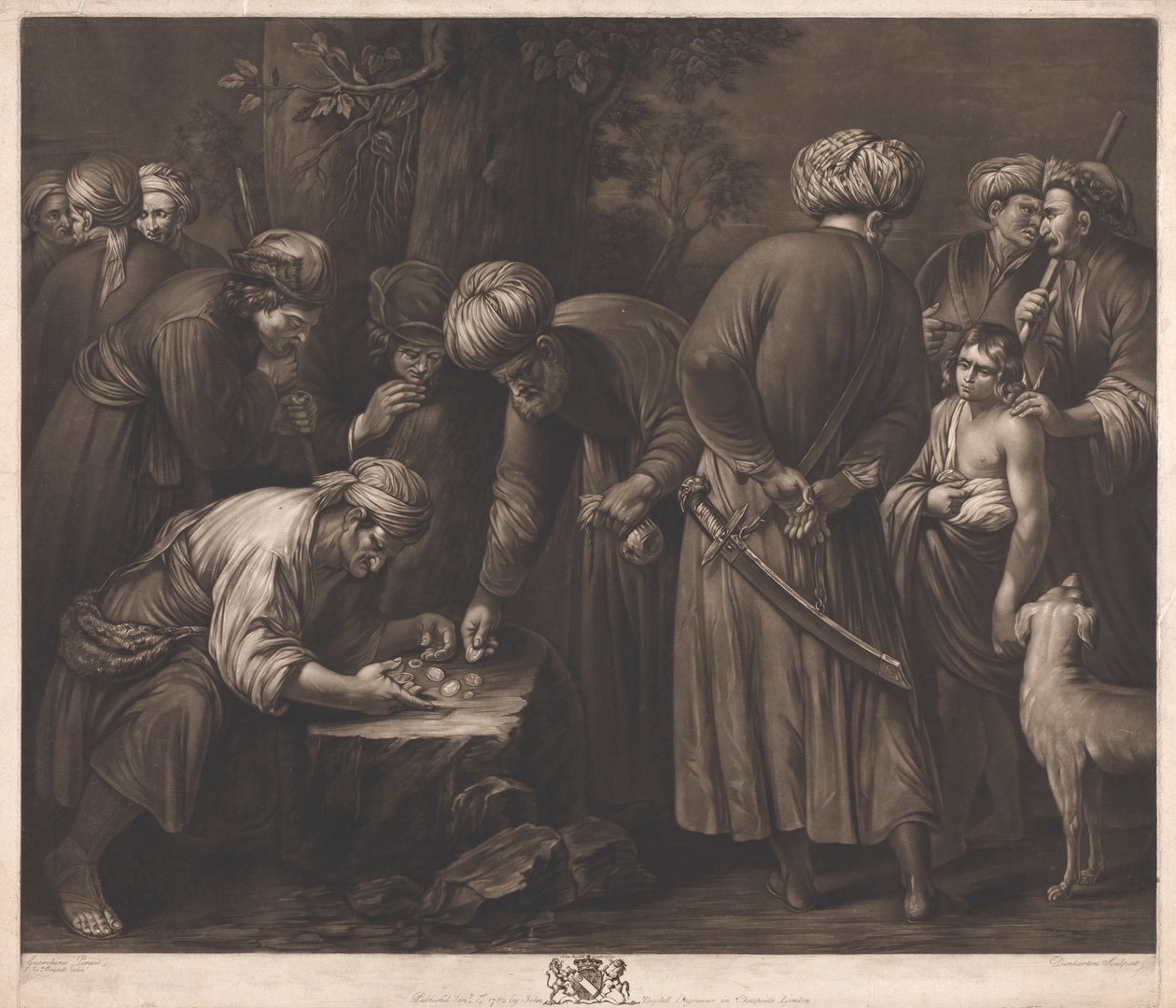 Joseph såld av sina bröder av Robert Dunkarton