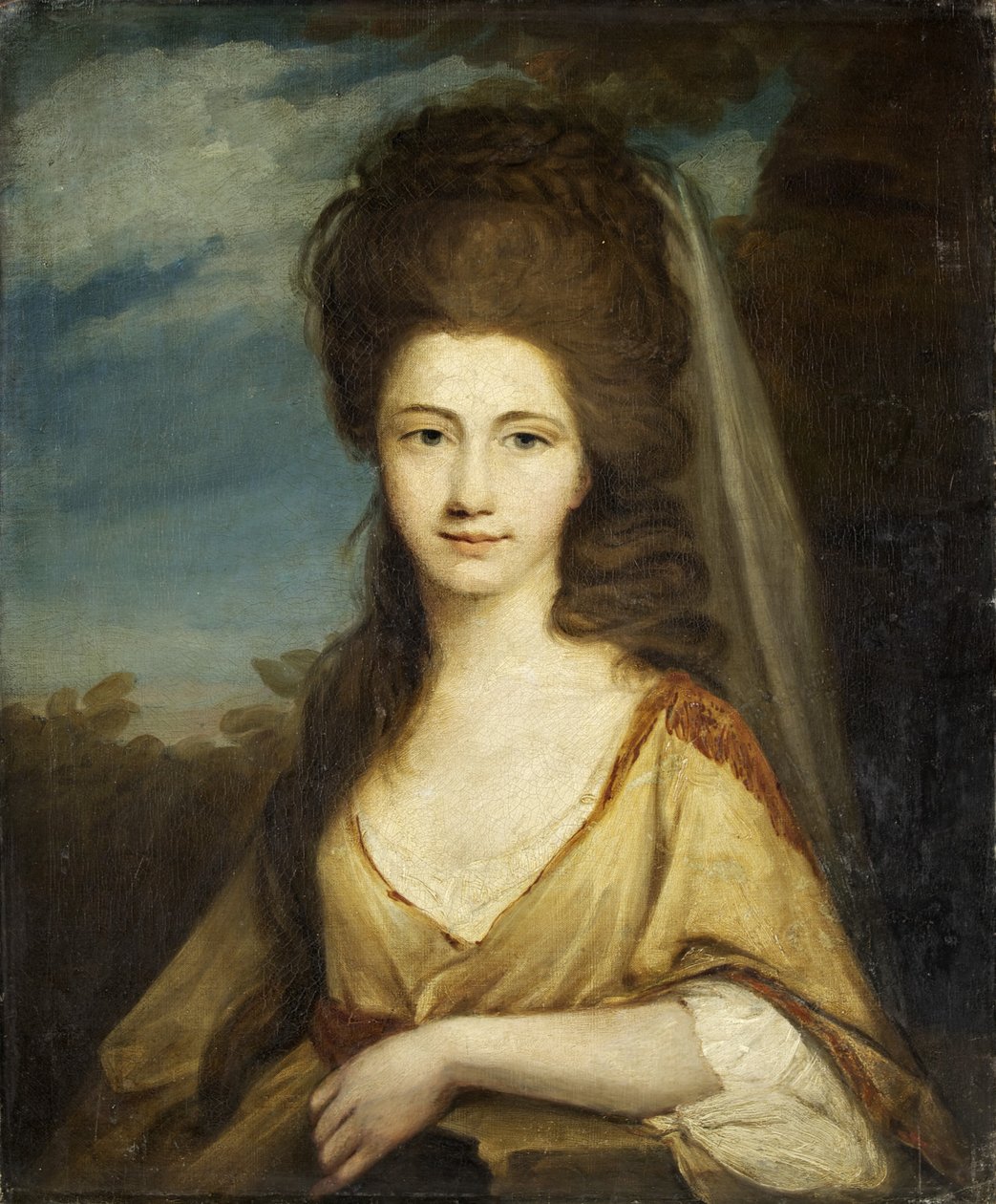 Lady Elizabeth Compton (olja på duk) av Robert Edge Pine