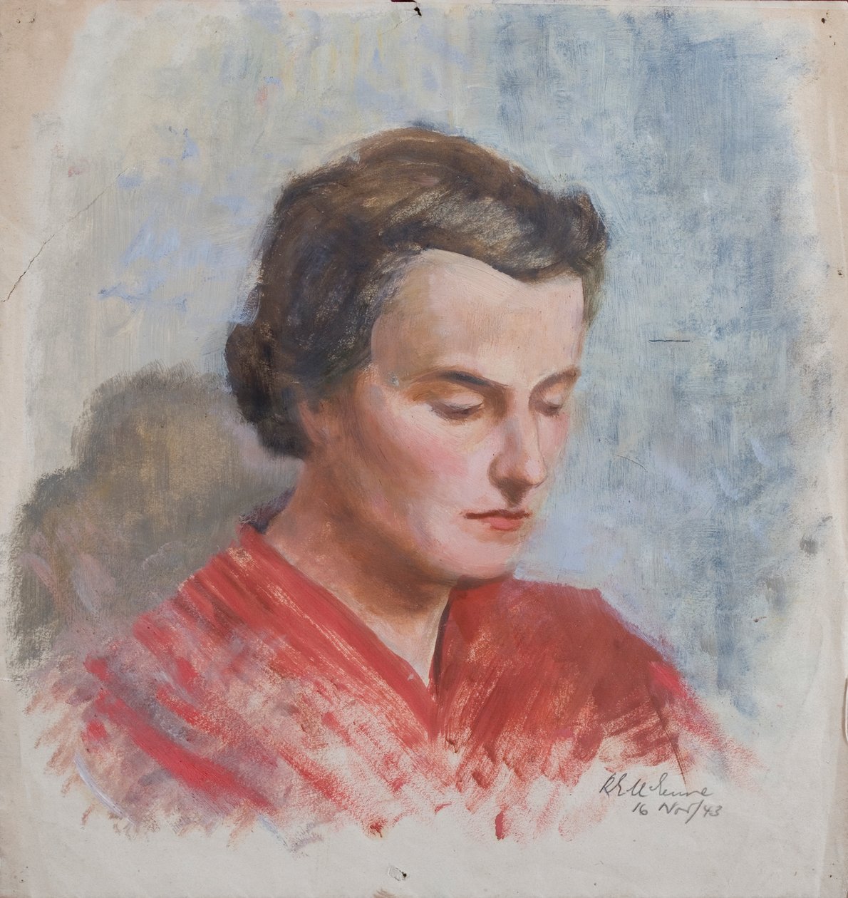 Mrs Smith från Royal Grammar School, Newcastle av Robert Ernest McEune
