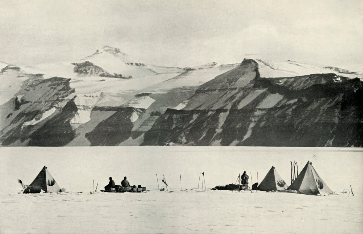 Camp Under The Wild Range, 20 december 1911, 1913 av Robert Falcon Scott