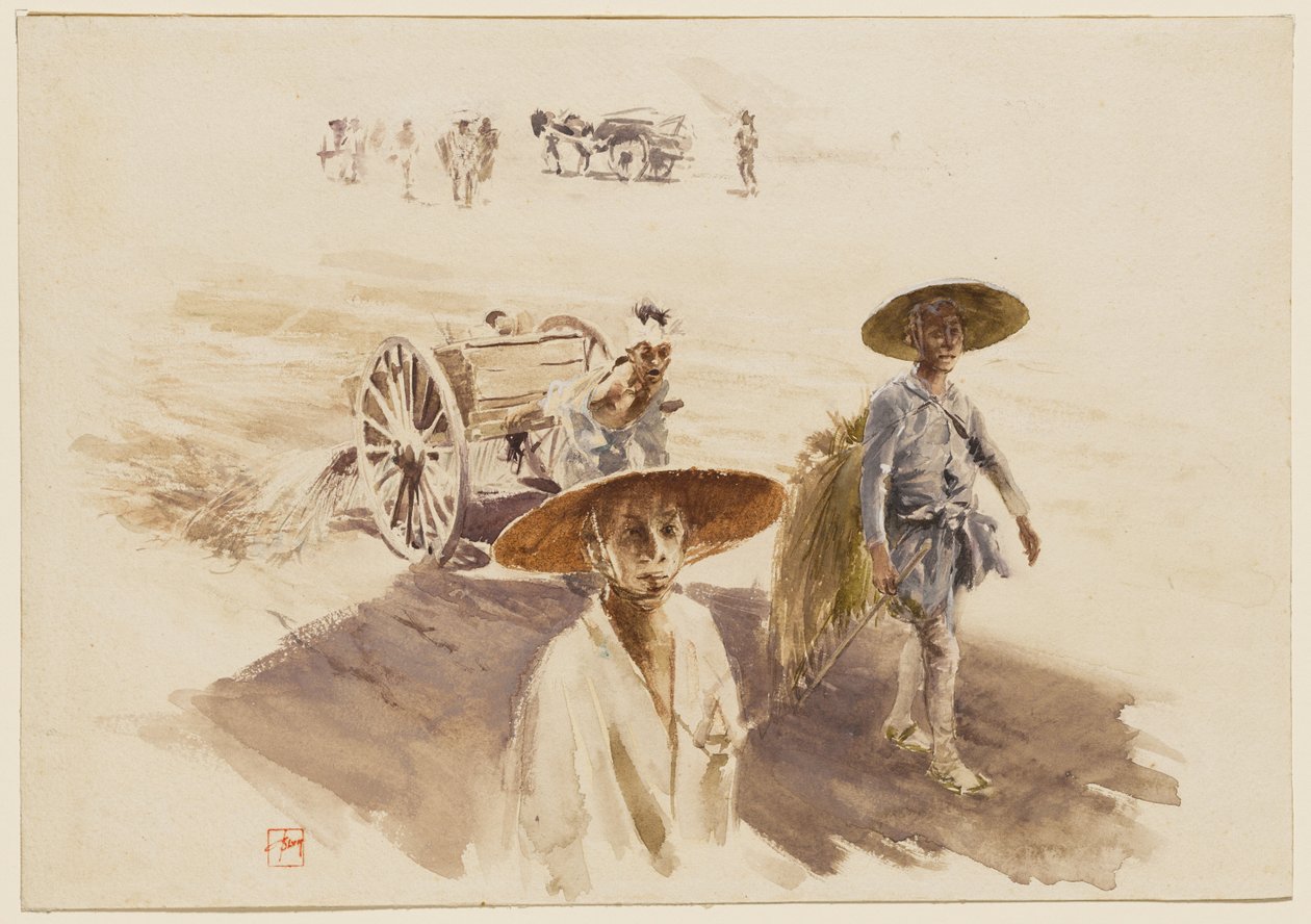 En vattenvagn av Robert Frederick Blum