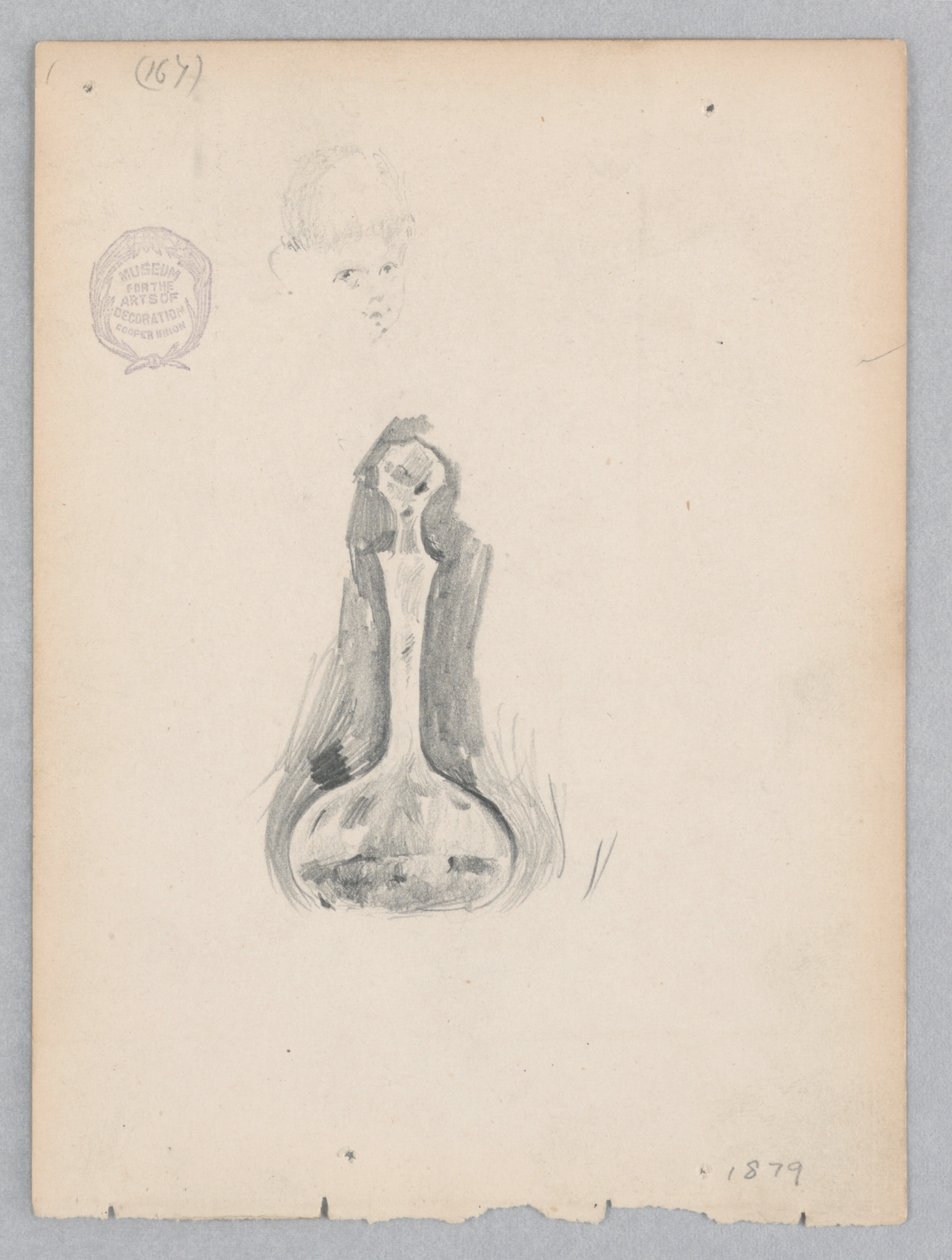 Glasflaska av Robert Frederick Blum