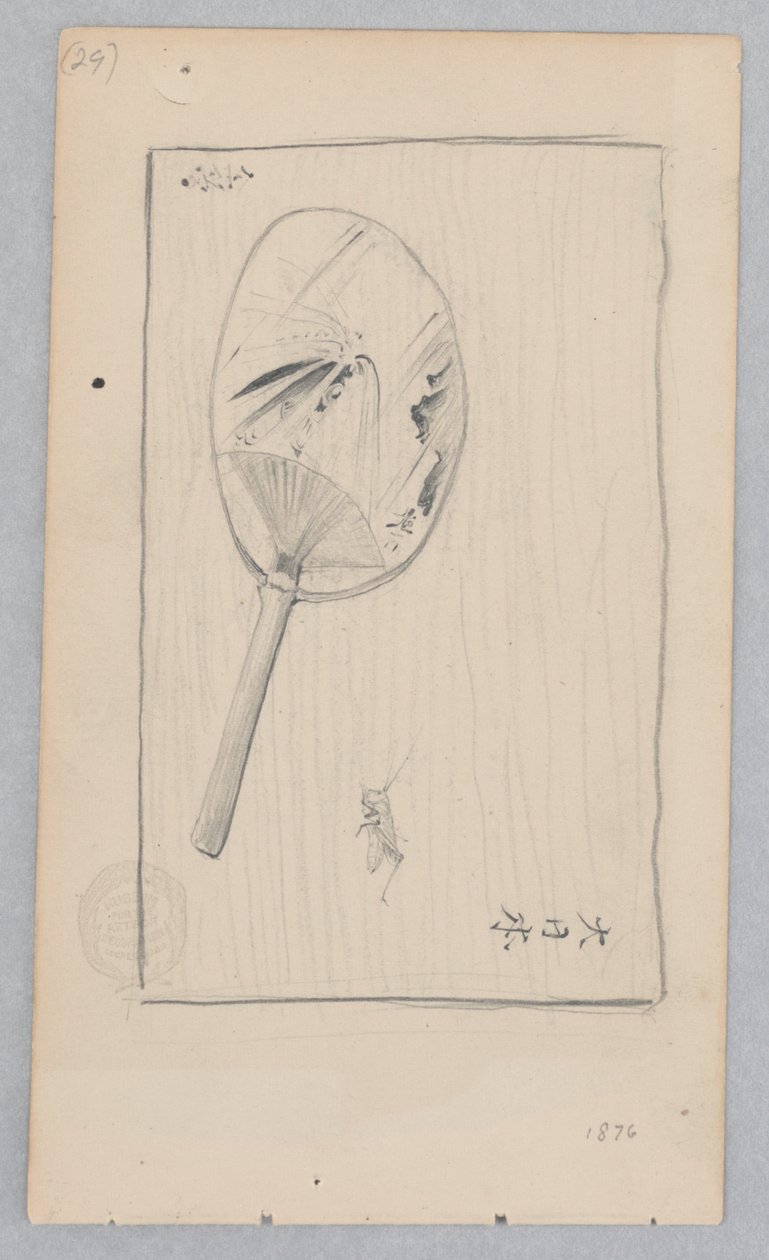 Japansk fläkt av Robert Frederick Blum