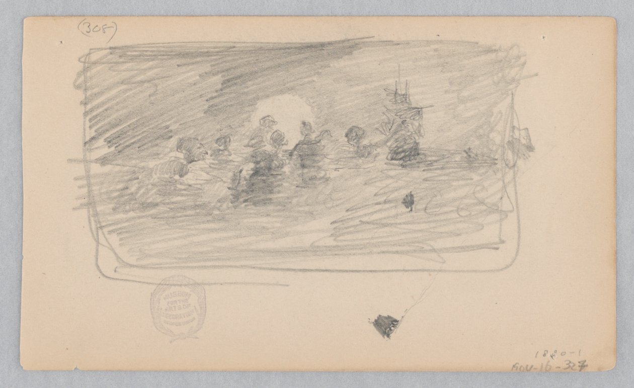 Havslandskap av Robert Frederick Blum