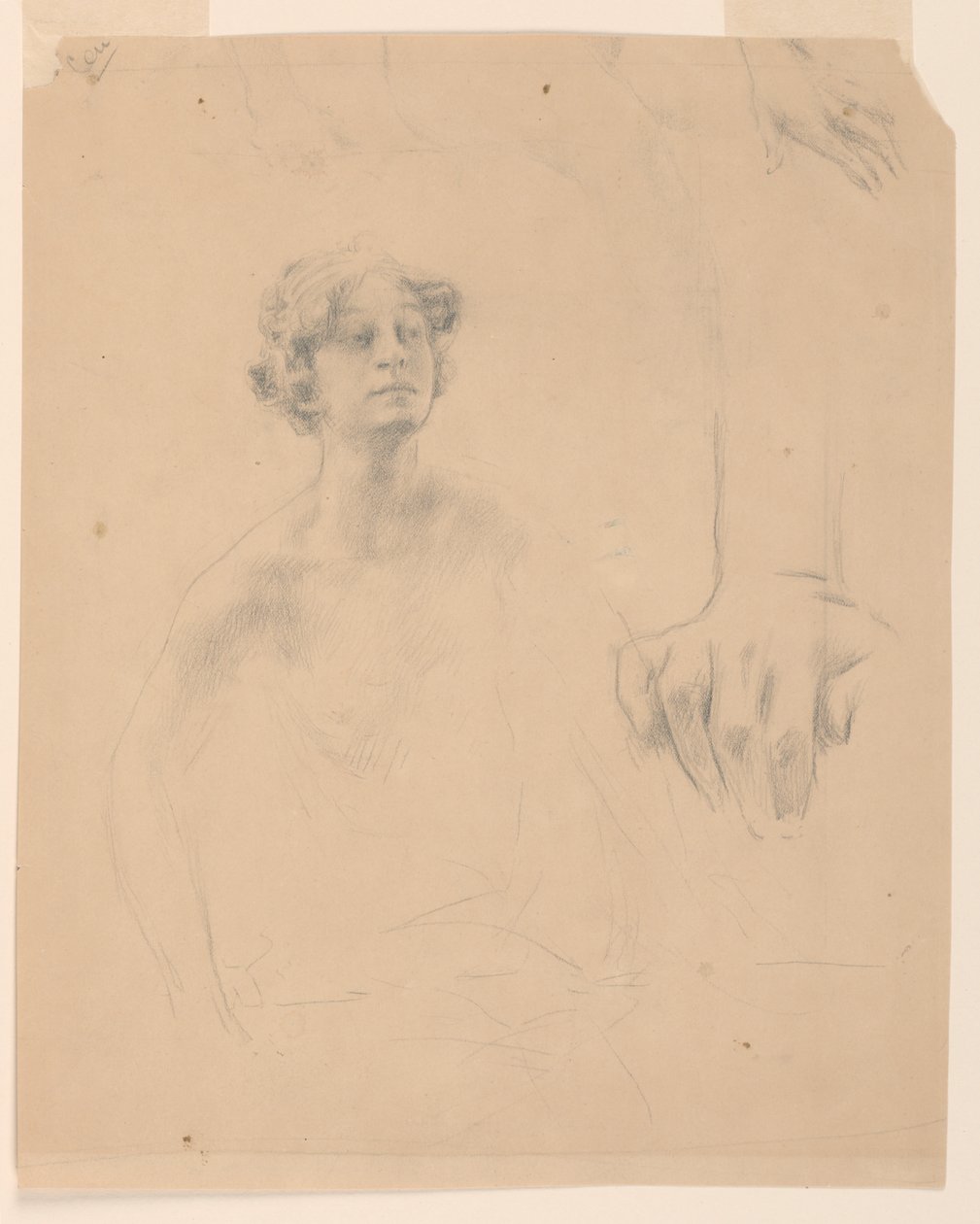 Studie för kvinna, "Vintage Festival", Mendelssohn Glee Club, New York, NY av Robert Frederick Blum