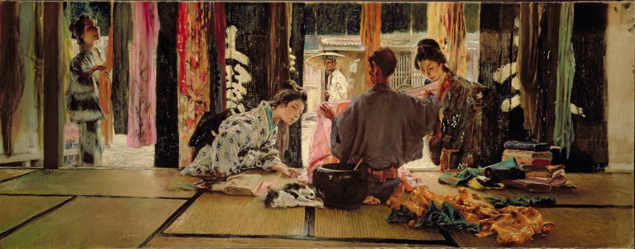 Sidenhandlaren, 1890-93 av Robert Frederick Blum