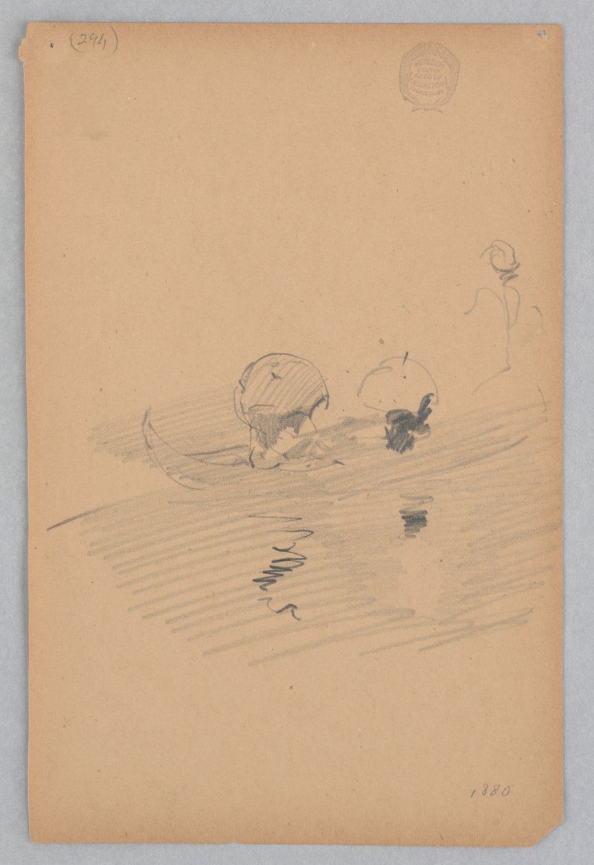 Utsikt över Venedig, Italien av Robert Frederick Blum