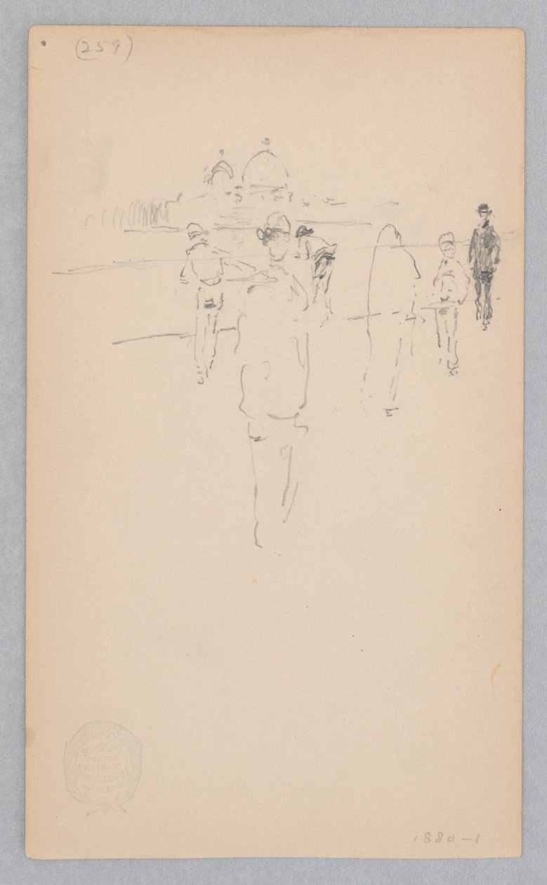 Utsikt över Venedig, Italien av Robert Frederick Blum