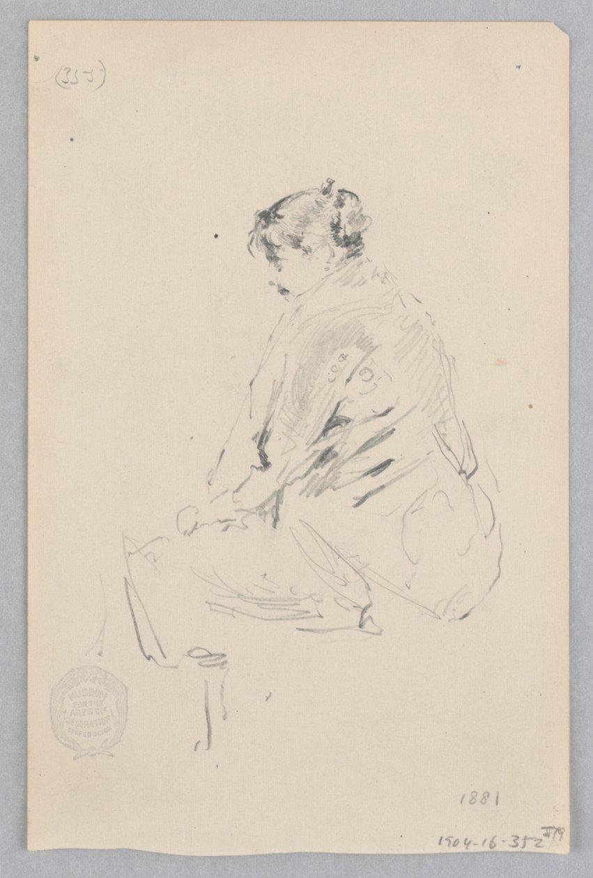 Kvinna av Robert Frederick Blum