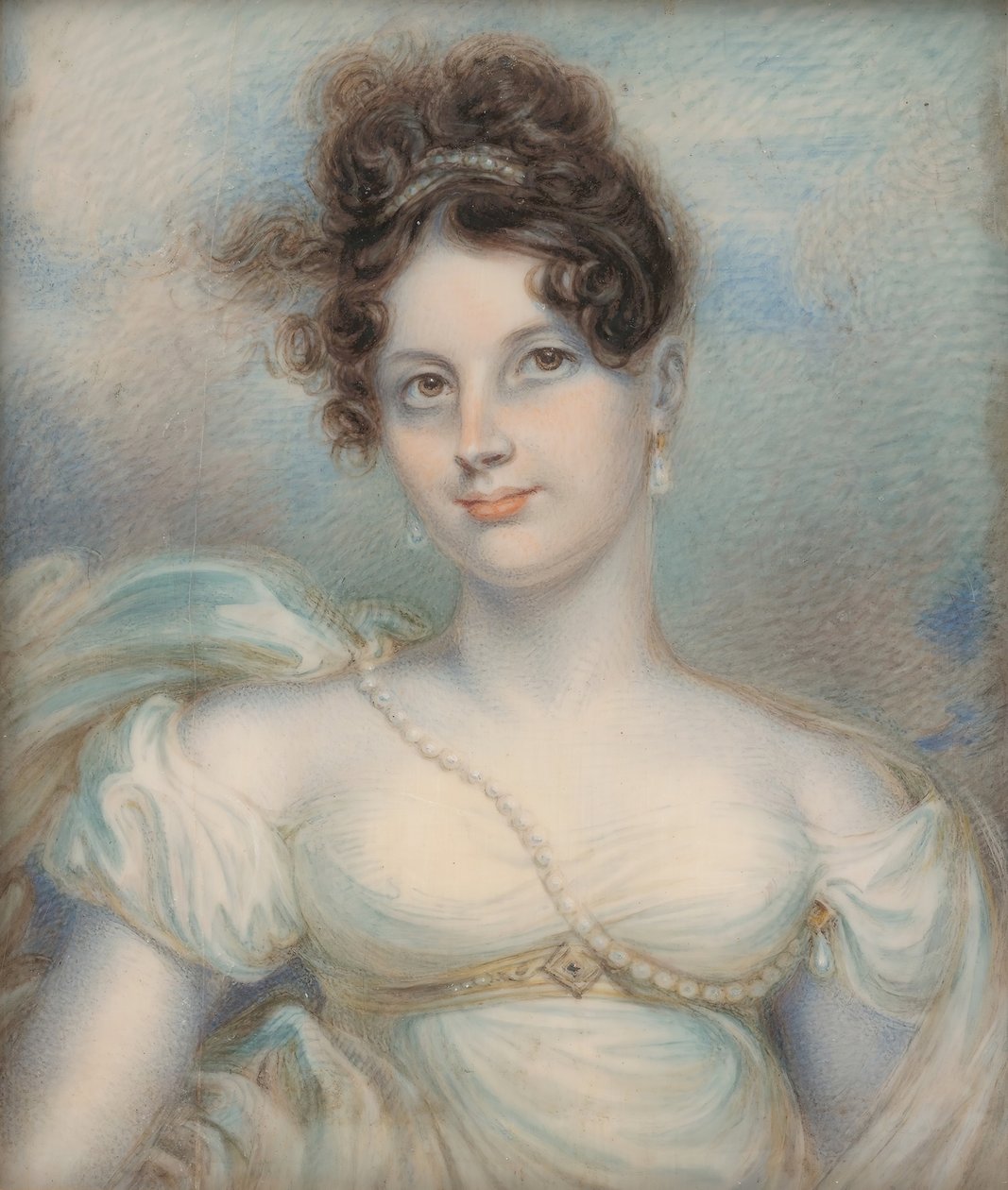 Mrs. Manigault Heyward Susan Hayne Simmons, ca. 1813. av Robert Fulton
