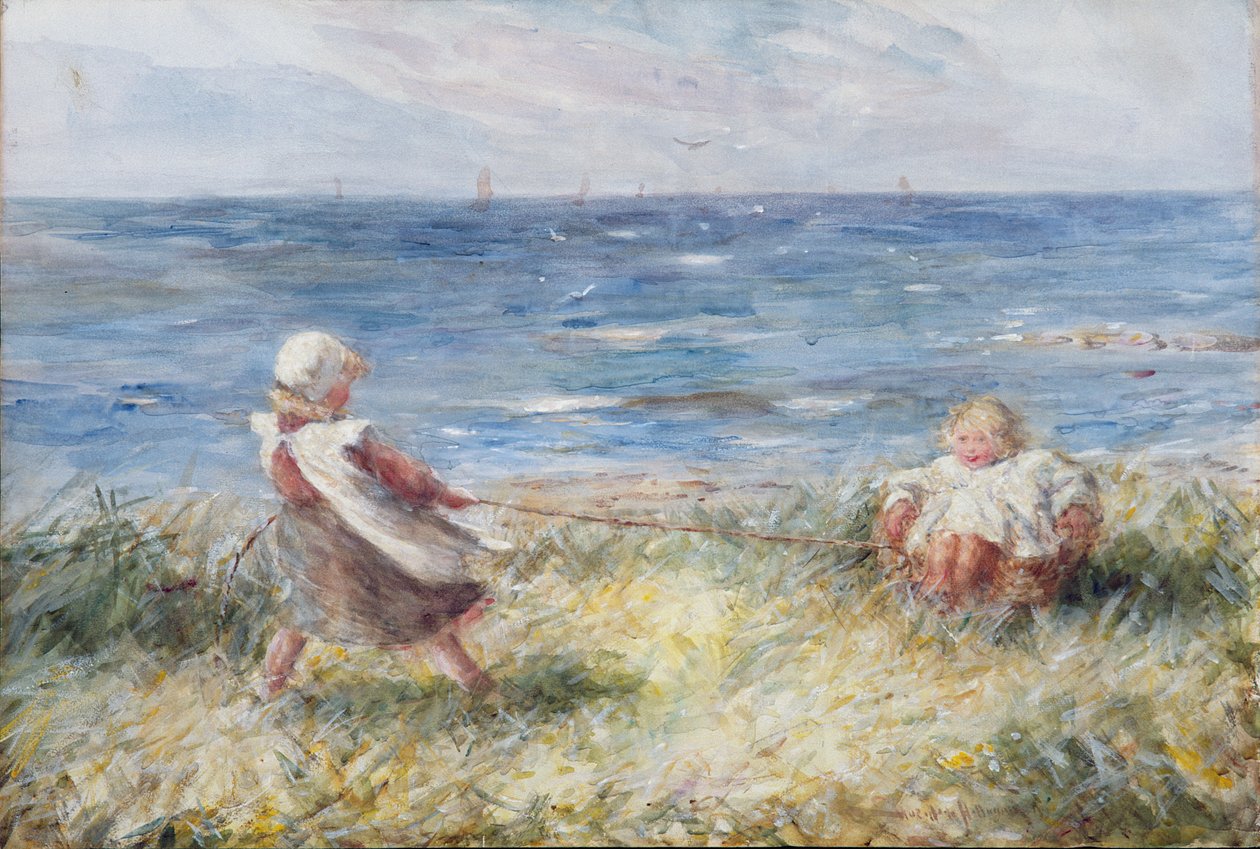 Lekar vid kusten av Robert Gemmell Hutchison