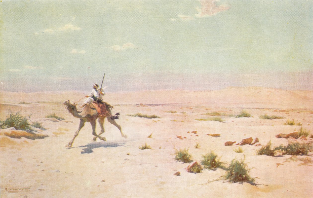 En ökenkurir, c1880, 1904 av Robert George Talbot Kelly