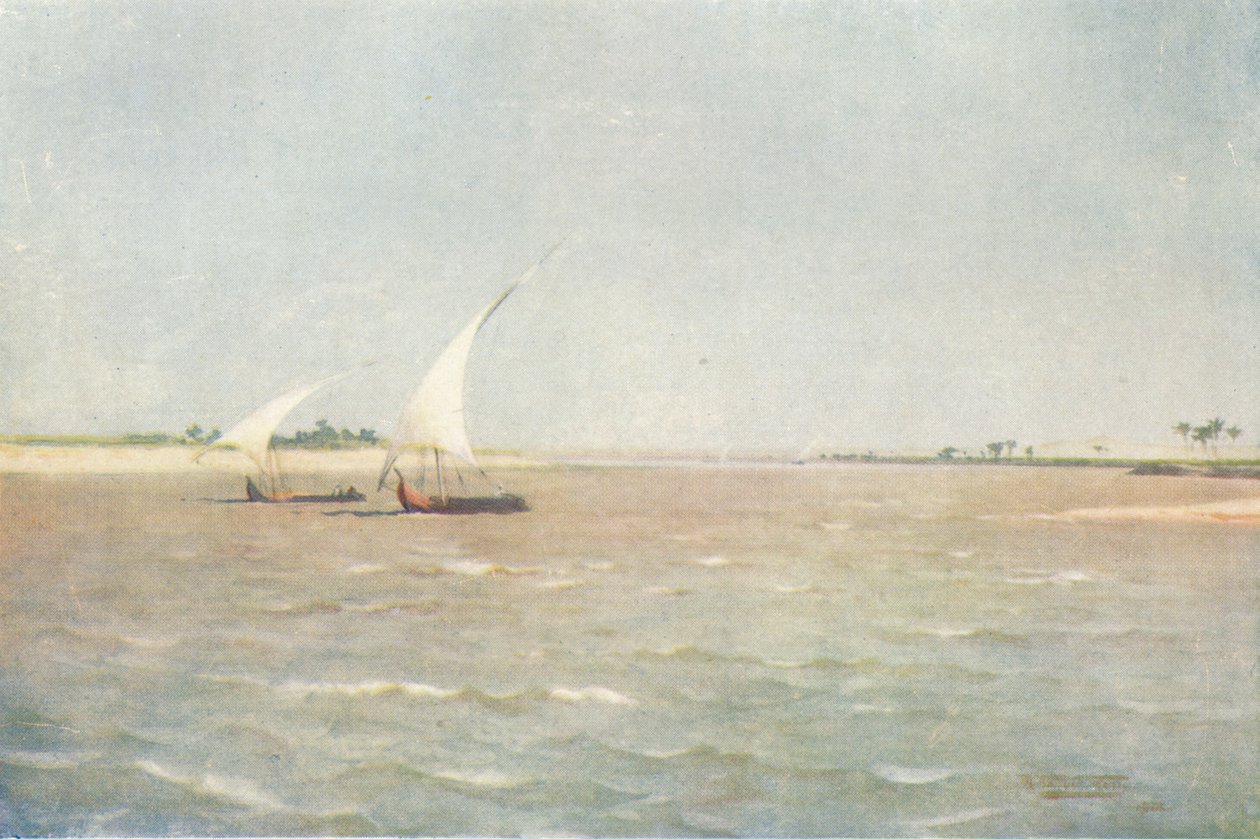 Nordvind på övre Nilen, c1880, 1904 av Robert George Talbot Kelly