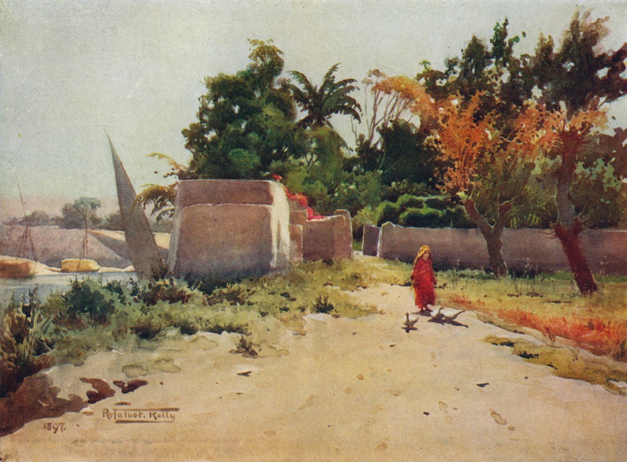 På ön Rhoda, c1880, 1904 av Robert George Talbot Kelly